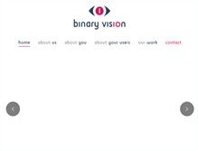 Tablet Screenshot of binaryvision.com
